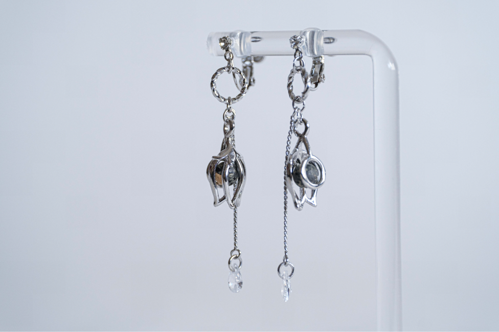 Tulip Drop Silver